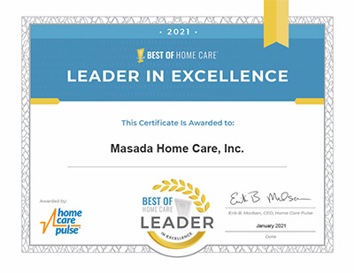 Leader in Excellence Certificate